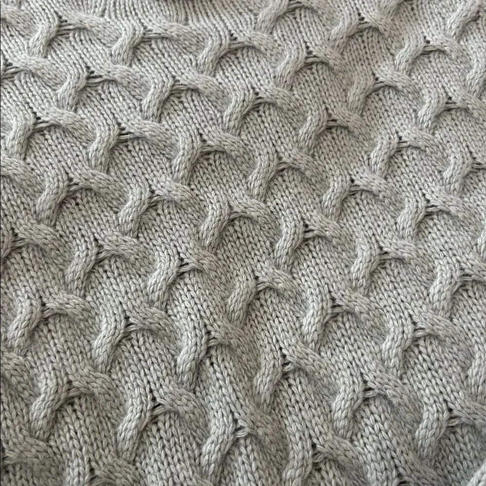 J. Crew Sage Cable Knit Sweater size small